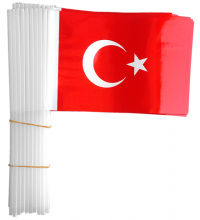Sopalı Kağıt Türk Bayrağı